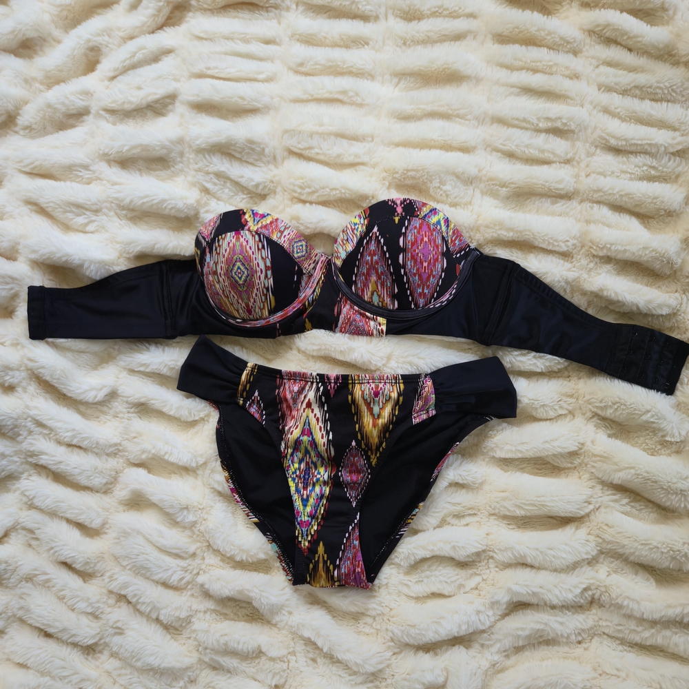 NWOT Pilyq Multicolor Bikini Set